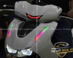 HONDA SH350i 2025 - Độ Đèn LED Audi Đổi Màu Qua App, Lắp Bi Cầu LED Kenzo Chính Hãng
