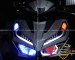 Honda Vario 125i/150i Độ Đèn Bi Mắt Lé - LED Audi Đổi Màu Qua App & Bi Cầu LED Titan F150