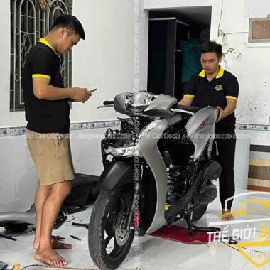 Dán phim PPF TPU cho xe Future giá bao nhiêu tại TP.HCM?