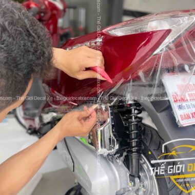 Dán phim PPF TPU cho xe Future giá bao nhiêu tại TP.HCM?