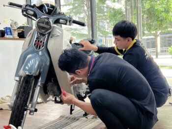 Dịch vụ dán xe tại nhà khu vực Biên Hoà