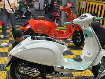 dán PPF xe Vespa Biên Hòa