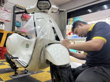 dán PPF xe Vespa Biên Hòa