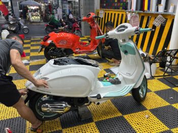 dán PPF xe Vespa Biên Hòa