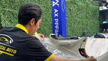 Thế Giới Decal Xe Auto Biên Hoà chuyên dán PPF TPU AX Film xe Cub.