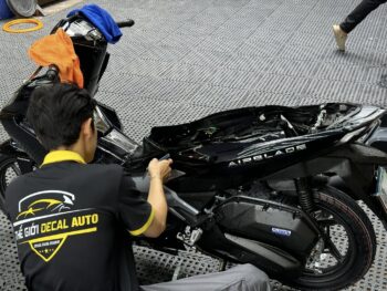 Xe Air Blade dán keo PPF AX Film tại Biên Hòa