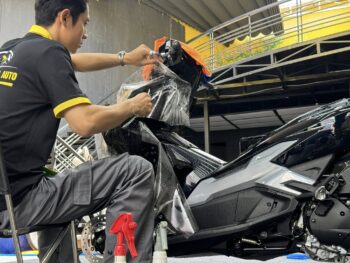 Xe AB dán PPF TPU AX Film tại Biên Hoà