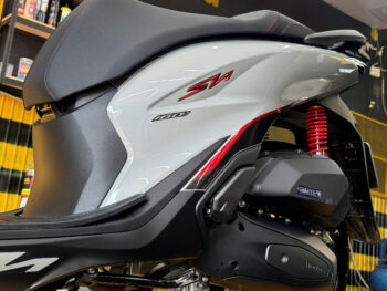 Kết quả hoàn thiện dán keo bảo vệ PPF TPU trên xe Honda SH tại Thế Giới Decal Xe - Biên Hoà