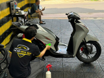 Quy trình dán bảo vệ PPF TPU tại Biên Hoà- Thợ  chỉnh film 