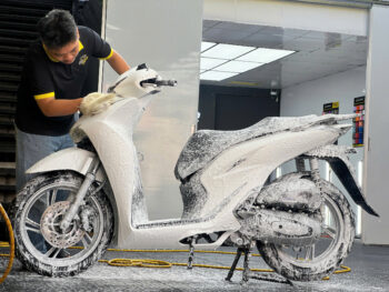 Review thực tế quy trình thi công dán PPF TPU cho SH 2026 tại Biên Hòa