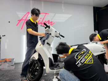 Tặng dán mặt đồng hồ cắt máy CNC khi dán PPF TPU Grande