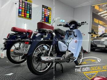 Hoàn thiện dán PPF chống trầy xe Cub