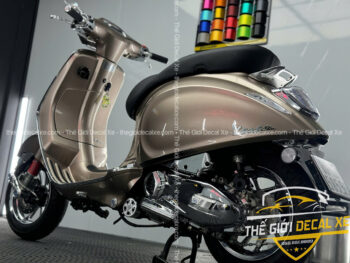 Bản độ Vespa thanh lịch tại Thế Giới Decal Xe Gò Vấp & Biên Hòa.