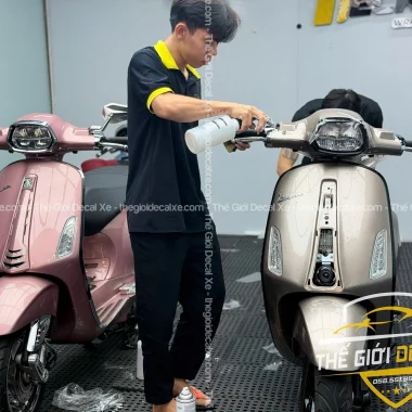 Dán PPF TPU cho xe máy tại Bình Dương ở đâu uy tín? Thế Giới Decal Xe – Giải pháp bảo vệ xe toàn diện
