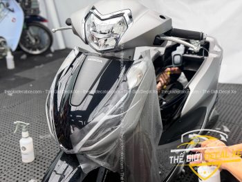 Những vị trí trên xe máy dễ trầy xước nhất cần dán PPF TPU