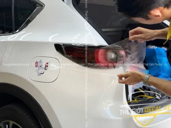 Dịch Vụ Dán PPF Đèn Mazda CX-5 Chính Hãng Tại Bình Dương