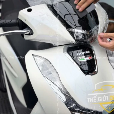 Quy Trình Dán PPF TPU TeckWrap V75 Cho SH150 Nhập Ý Tại Thế Giới Decal Xe TP.HCM