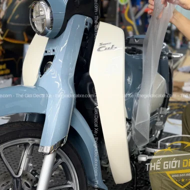 Dán PPF TPU Super Cub Tại Thế Giới Decal Xe Bình Dương – Bảo Vệ Sơn Zin, Giữ Xe Luôn Như Mới