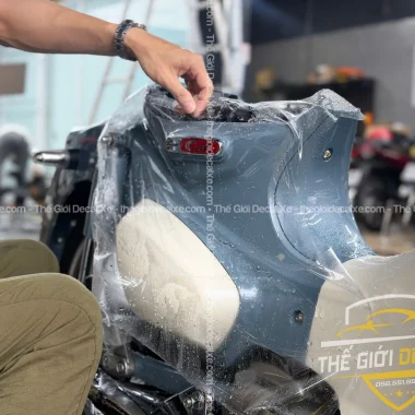 Dán PPF TPU Super Cub Tại Thế Giới Decal Xe Bình Dương – Bảo Vệ Sơn Zin, Giữ Xe Luôn Như Mới