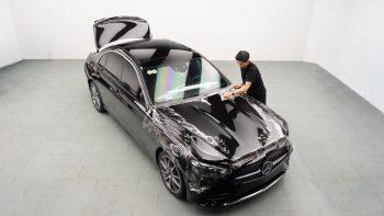 Thế Giới Decal Xe thi công PPF Mercedes