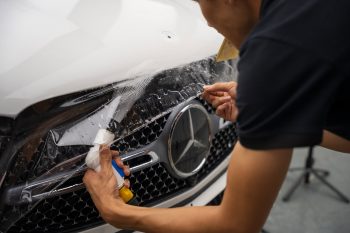 Thi công PPF TPU cho Mercedes