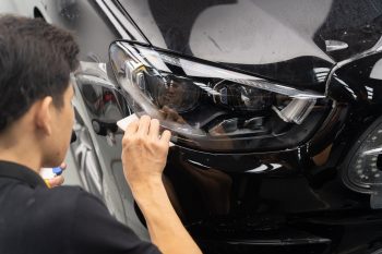 Bảo vệ sơn zin Mercedes bằng PPF