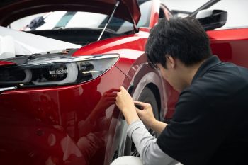 thi công PPF TPU Suzuki bằng máy cắt CNC chuẩn file